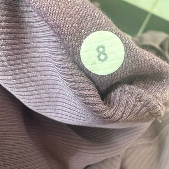 Lululemon Athletica Zip Up Jacket w Hood, Deep Pockets, Thumbholes, Purple, 8 EC - Picture 13 of 13
